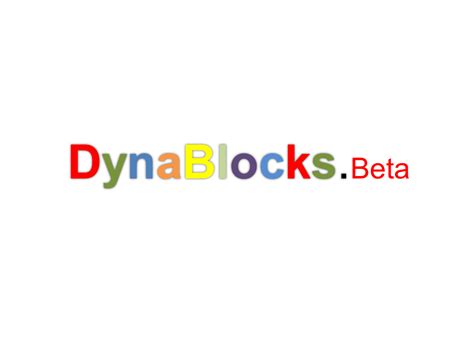 dynablocks beta|Dynablocks Found Concept Pdf .
